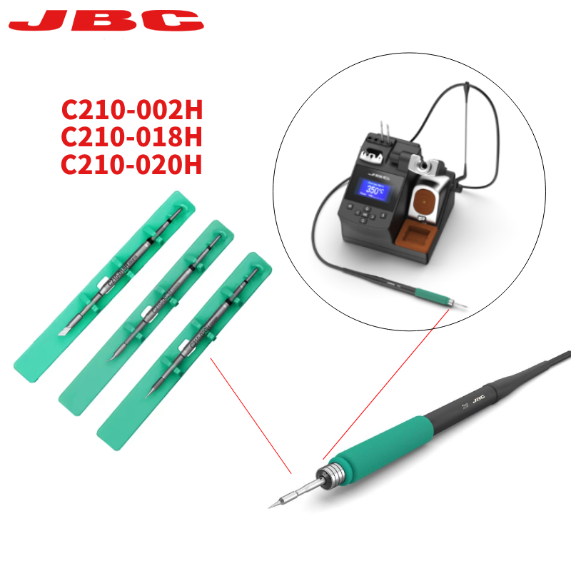 C210 Precision Soldering Station - 100% 오리지널 JBC 카트리지 C210 시리즈