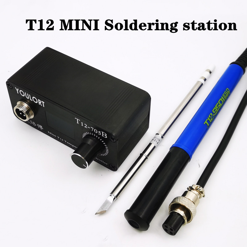 T12 Soldering Station Oled - 전원 공급 장치 없는 9501 손잡이가