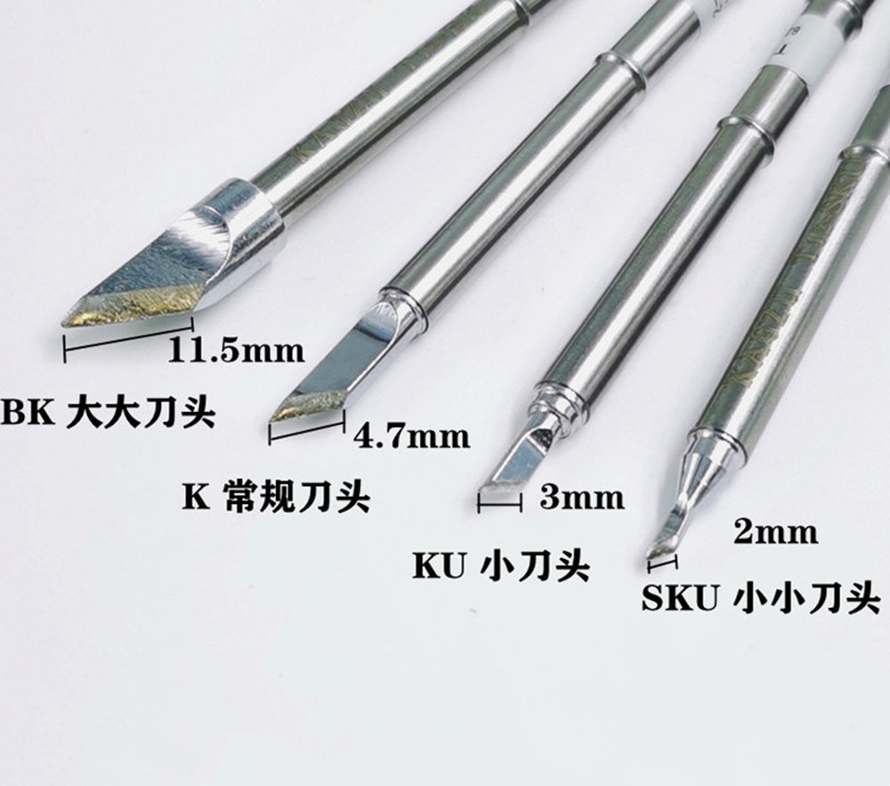 T12 Soldering Station Oled - T12-BK/SKU/C6/C8/C10/C15 용접 인두 팁은 OLED&STC-LED T12