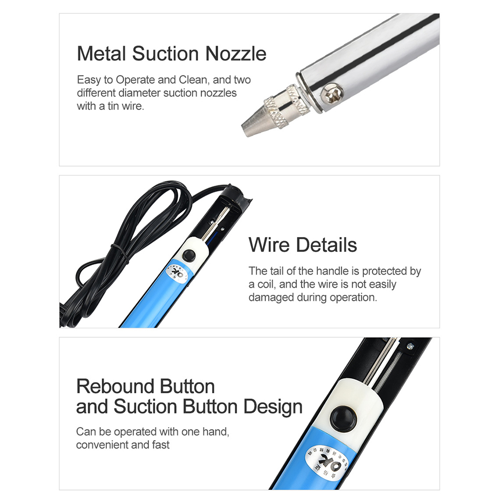 AC 110V/220V 전기 주석 흡입 빨판 펜 납땜  - Desoldering Pump Electric Vacuum Station 리뷰 및 가격