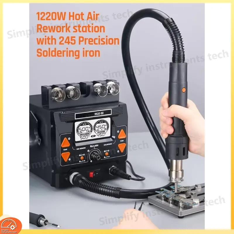 실버플로 992D III 1220W 정밀 열풍 리워크  - C210 Precision Soldering Station 리뷰 및 가격