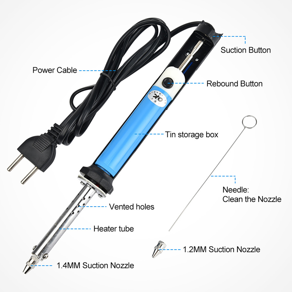 AC 110V/220V 전기 주석 흡입 펜 납땜 인두기 - Desoldering Pump Electric Vacuum Station 리뷰 및 가격