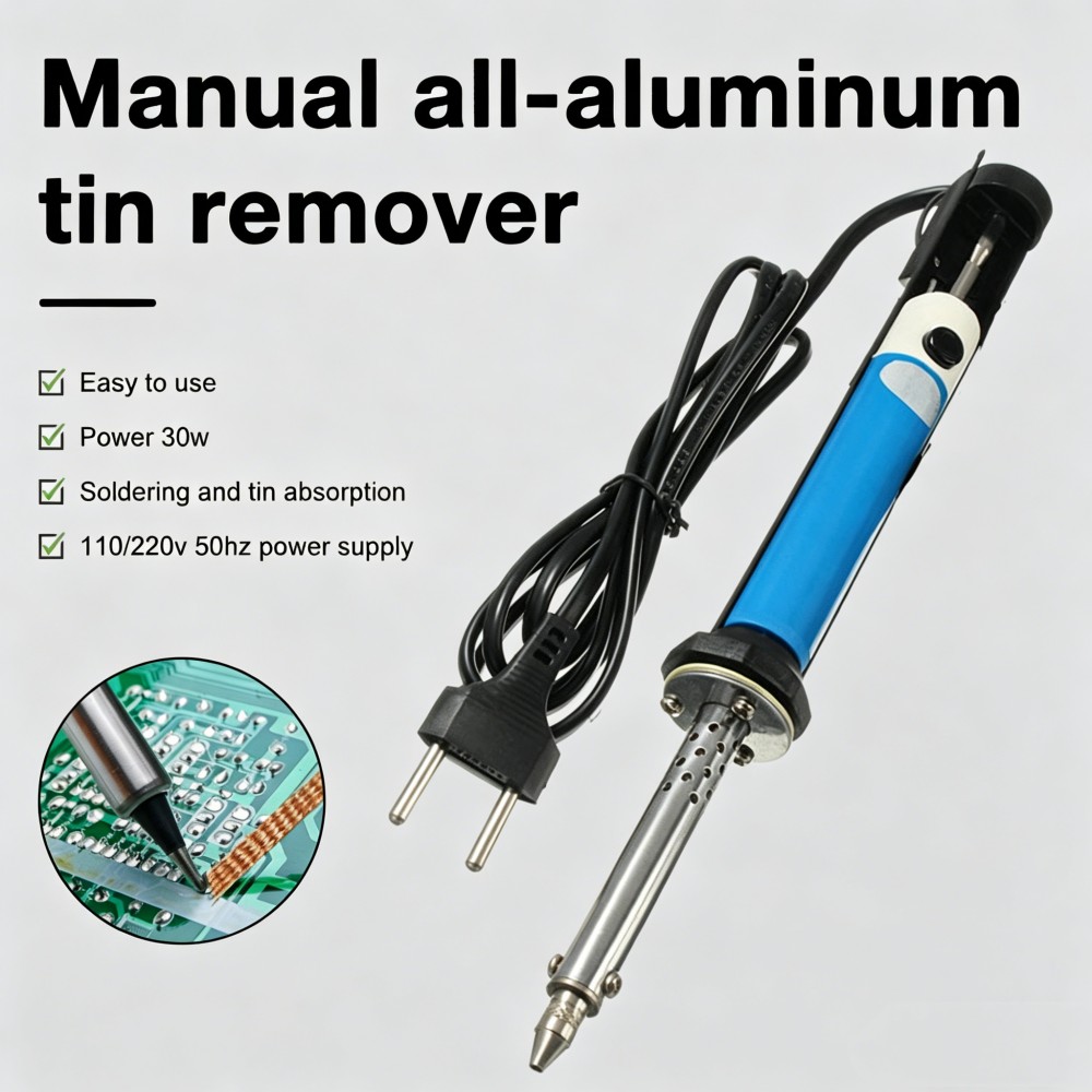 전기 납땜 제거기 펜 AC 220V 납땜 인두 30W  - Desoldering Pump Electric Vacuum Station 리뷰 및 가격