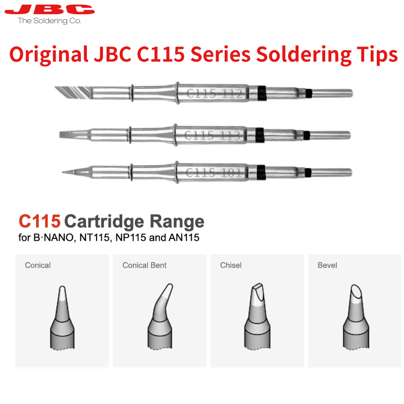 오리지널 JBC C115 카트리지 납땜 인두 팁 고정밀 - C115 Nano Soldering Iron Station 리뷰 및 가격