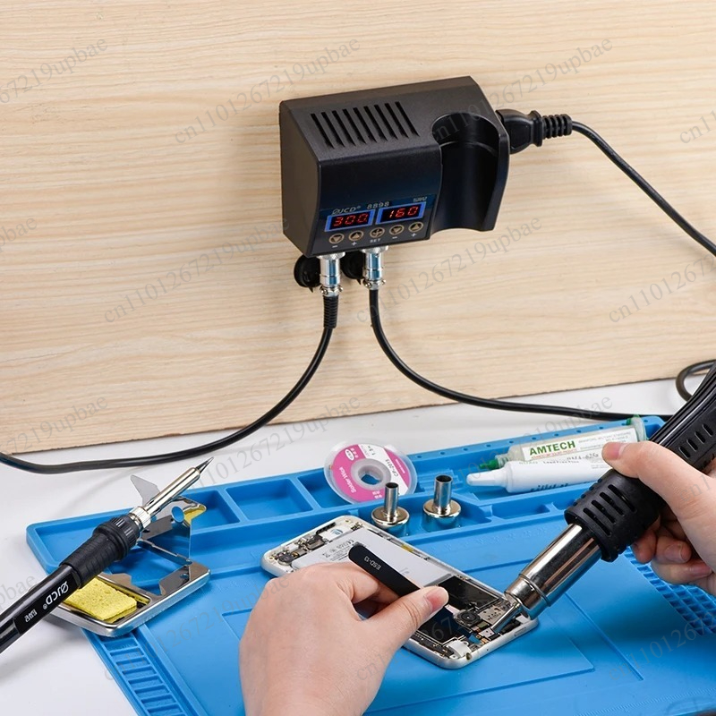 8898 2-in-1 750W LCD 디지털 납땜 스테 - 2 In 1 Soldering Rework Station 750W 리뷰 및 가격