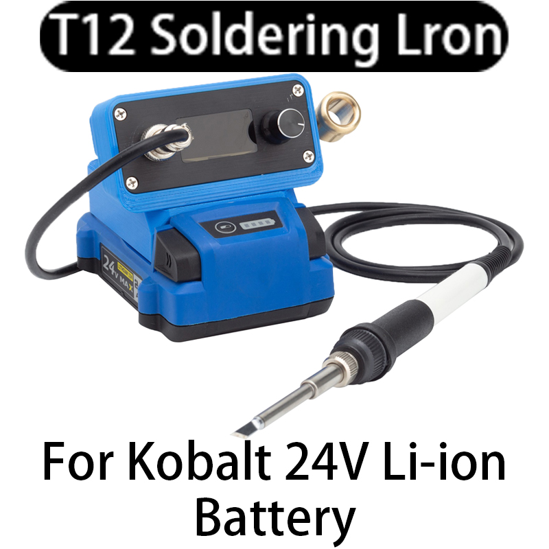 코발트 24V 리튬 이온 배터리용 T12 납땜 스테이션 - T12 Soldering Station Oled 리뷰 및 가격