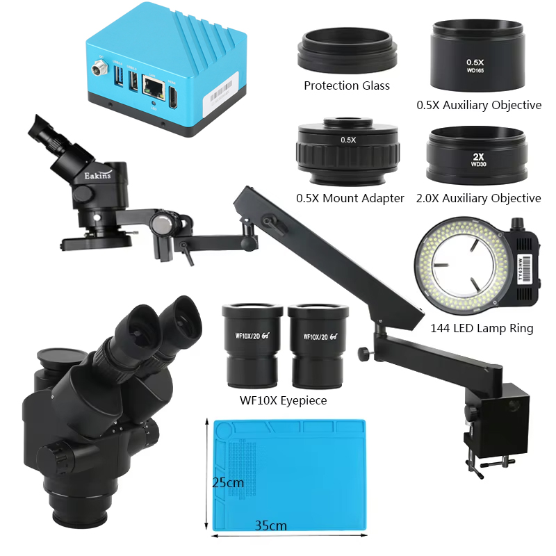 UHD 4K IMX334 HDMI 디지털 비디오 카메라 - Simul-Focal Industrial Microscope 4K Hdmi 리뷰 및 가격