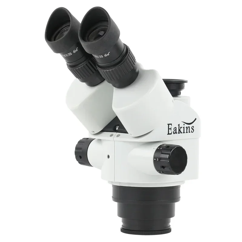 동시 초점 삼안 현미경, 보조 렌즈 및 줌 스테레오 현 - Trinocular Stereo Microscope 7X-45X 리뷰 및 가격
