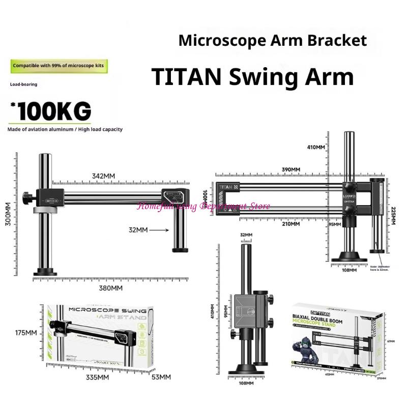 입체 현미경 작업 공간 최적화를 위한 실험실 굴절 식  - Articulating Arm Boom Stand Microscope 리뷰 및 가격