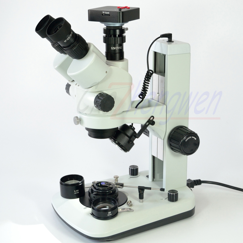 FYSCOPE 3.5X-90X 7X-45X 고급 보석  - Trinocular Stereo Microscope 7X-45X 리뷰 및 가격